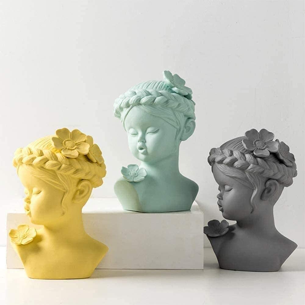 Statua, Rzeźby, Dekoracja Wnętrz Wystrój Pokoju Rzemiosło Umeblowanie Pulpitu Prezenty Ogrodowe Figurki Kolekcjonowania Rzeźba Rzeźba Ceramiczna Ręcznie Robione Abract atue Dom Salon Offic