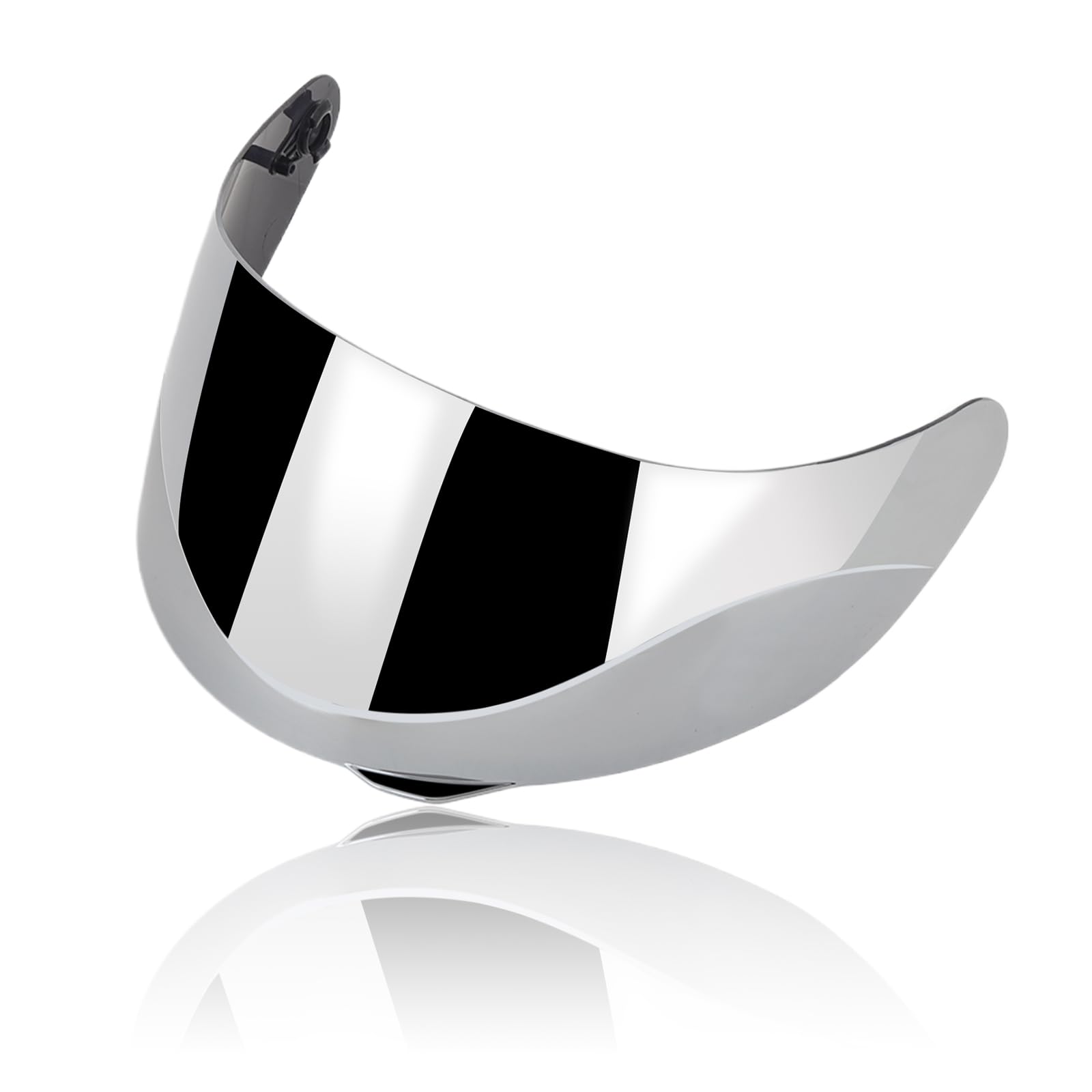 Helmet Visor Agv AGV K1 Visor, Helmet Lens Visor, Motorcycle Wind Protection Helmet Lens Visor, Full Face Adjustment for K1 K3SV K5 K5-S (Silver)