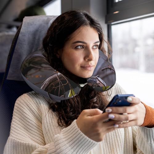 Almohada de espuma viscoelástica tamaño único para viaje miniatura 6