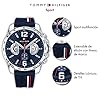 Tommy Hilfiger Analogue Multifunction Quartz Watch for Men with Navy Blue Silicone Bracelet - 1791476 #2