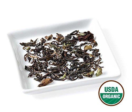 Image of Darjeeling Tea - Organic - Loose Leaf - Bulk - Non GMO - 96 Servings, 8 oz | Organic Darjeeling - Makaibari Farm single origin, autumnal harvest. Floral & chestnut notes. 96 servings.