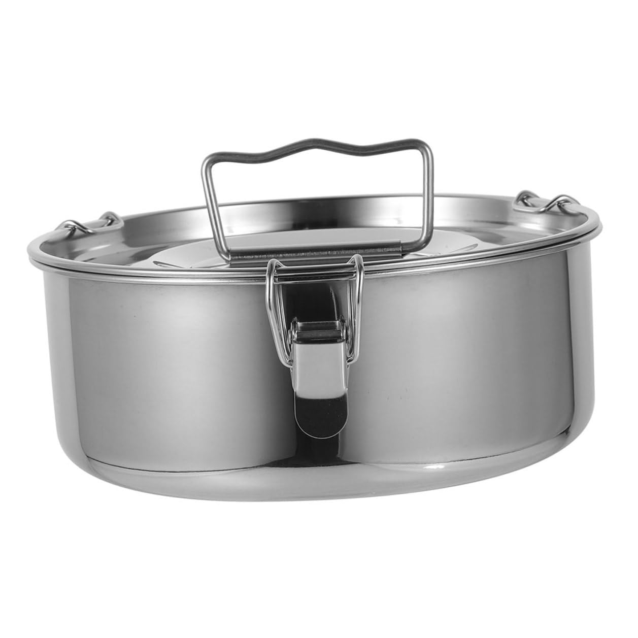 TOPBATHY Flanera de Acero Inoxidable con Tapa, Molde para Cocinar Flan con Calentamiento Uniforme y Fácil de Limpiar, Adecuado para Cocinar al Vapor y Hacer Postres