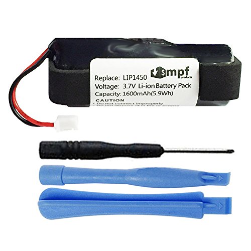 MPF Products 1600mAh Extended LIS1441, LIP1450 Battery Replacement Compatible with Sony PS3 Playstation