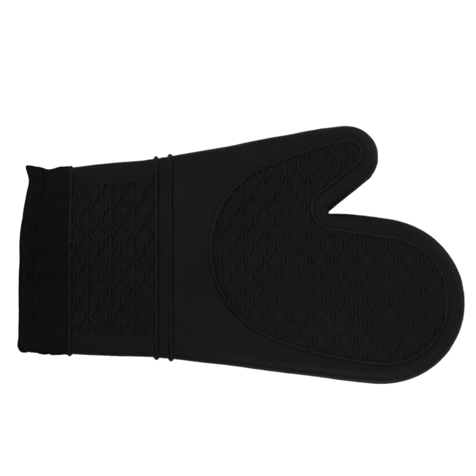 Guantes de Cocina Resistentes los Mitones del Horno silicón, Resistencia térmica Segura Las esteras salvamanteles Contador la para Hornear, Parrilla, Cocina