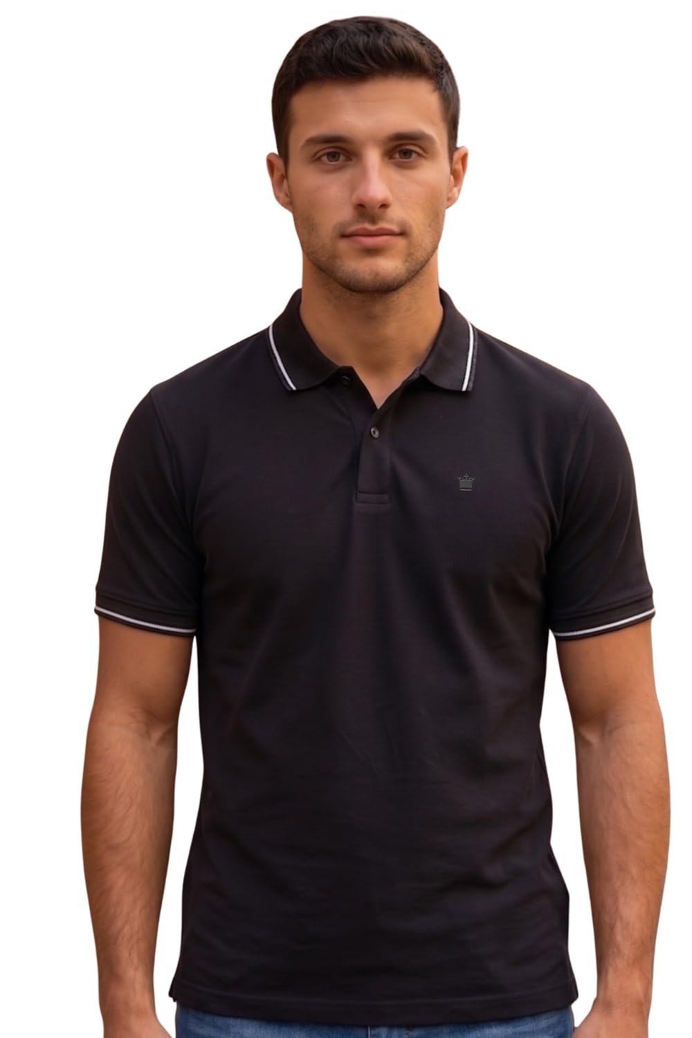 Regular Fit Solid Added Stretch for Comfort T-Shirt-image-32