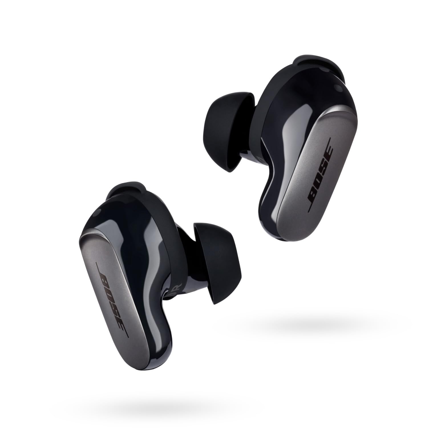BoseQuietComfort Ultra Wireless Noise Cancelling In-Ear Earbuds, Bluetooth Noise Cancelling Earbuds with Spatial Audio and World-Class Noise Cancellation, Black