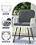 GarveeLife 5 Piece Patio Dining Set, Outdoor All-Weather Wicker Furniture with Table, Patio Conversation Sets with Cushions for Balcony, Garden, Sunroom, Porch (4 Chairs+ Big Table)