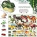 Imagen de LUKIUP Juego de 46 Juguetes de Dinosaurios