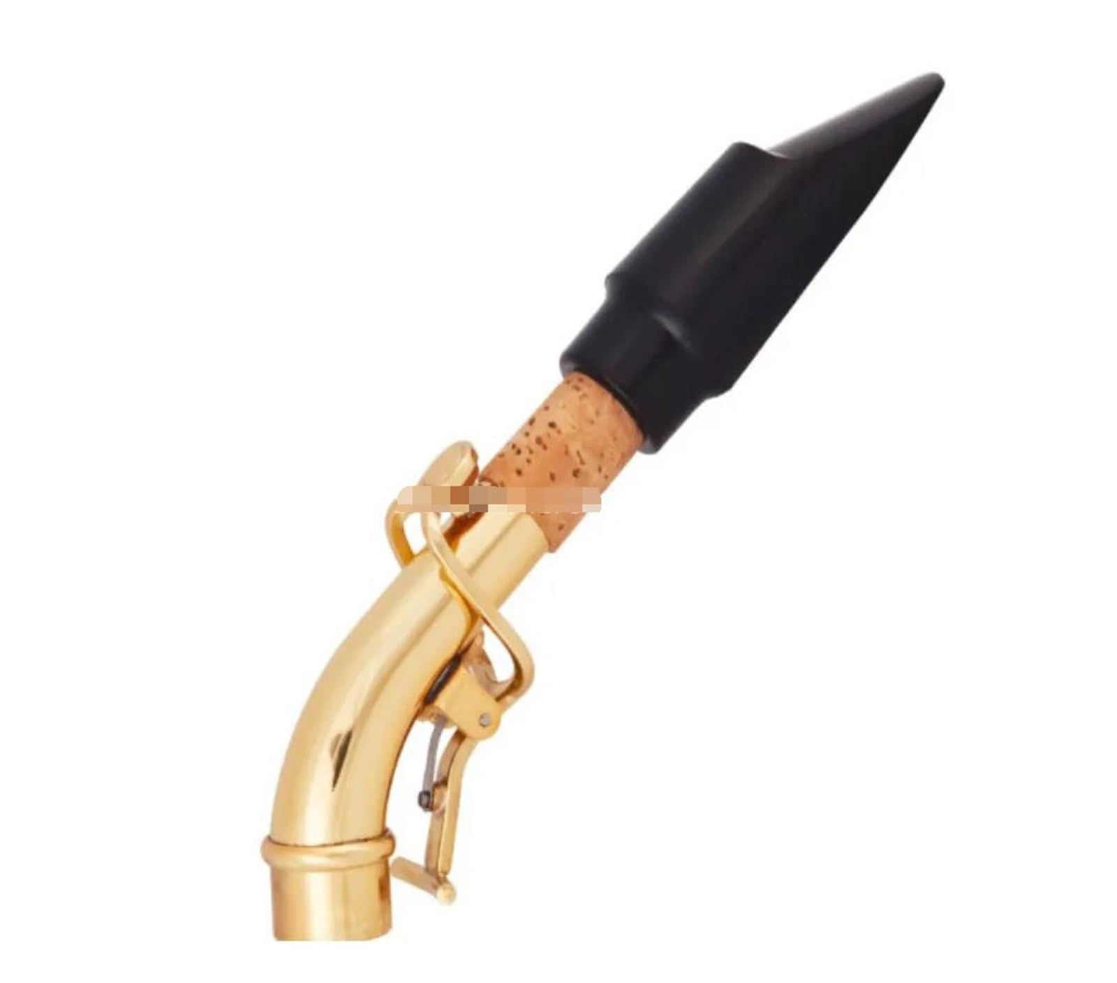 BABYCE Principianti Sassofono BB Tune Sassofono Soprano Ottone Oro Nero Nichelato Collo Curvo B-Flat Sax Soprano Strumento Musicale (Color : Gold Sax)