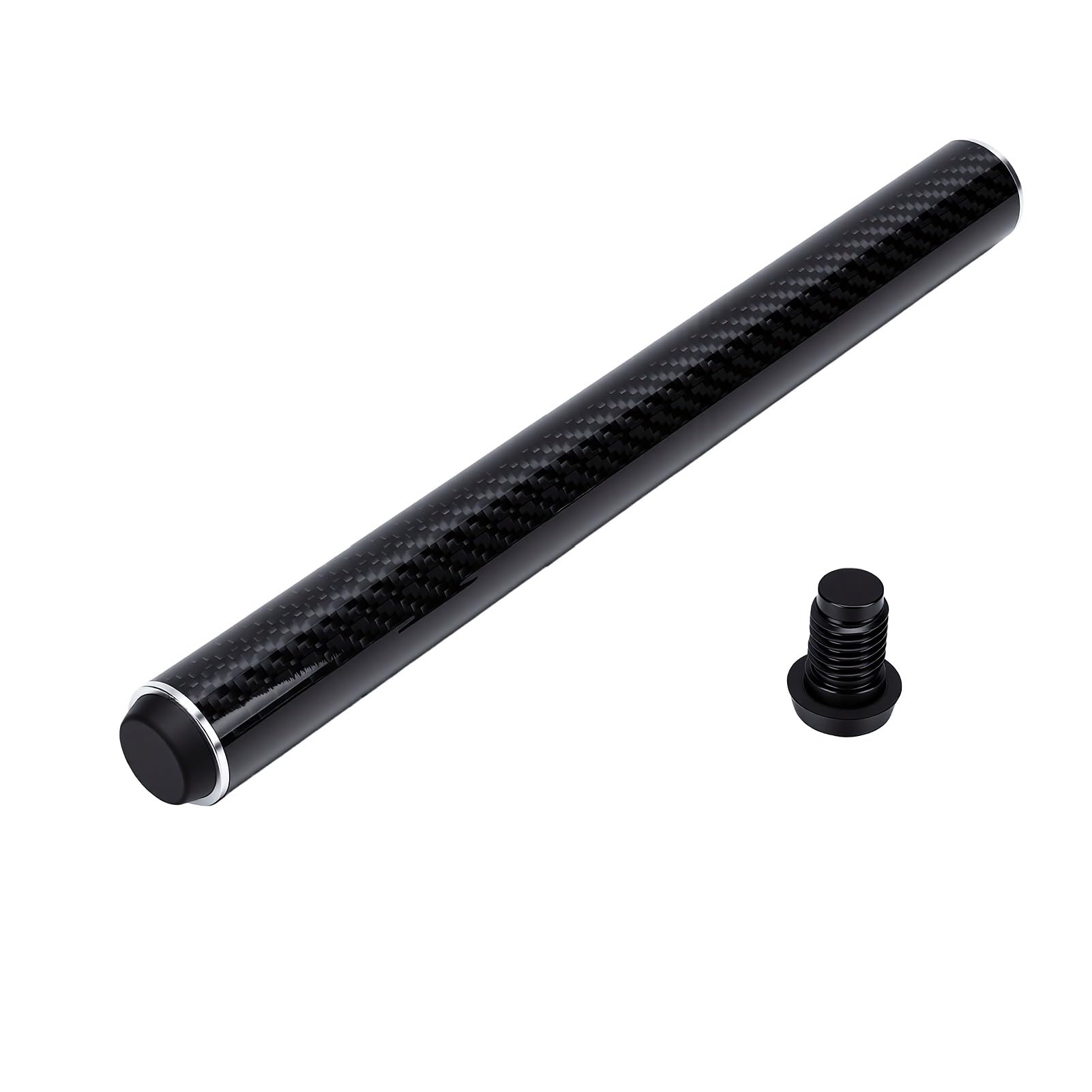 Gonetre Extensión de Taco de Billar de Fibra de Carbono de 12,6 Pulgadas,