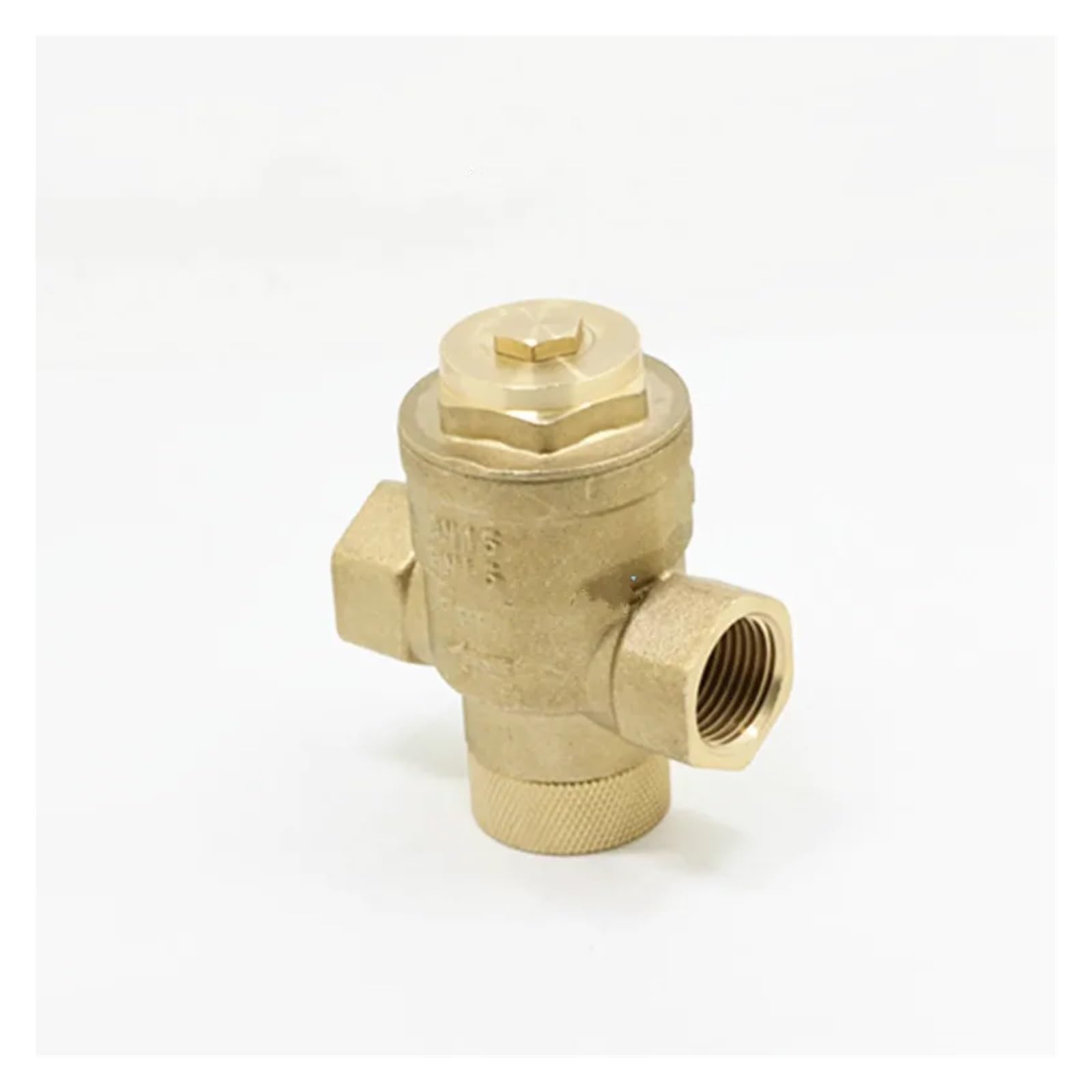 Válvula Reductora de Presión Válvulas reguladoras de presión de agua de latón con manómetro Válvula de mantenimiento de presión Válvula reductora de presión de agua DN15-DN50(DN15 With Gauge)