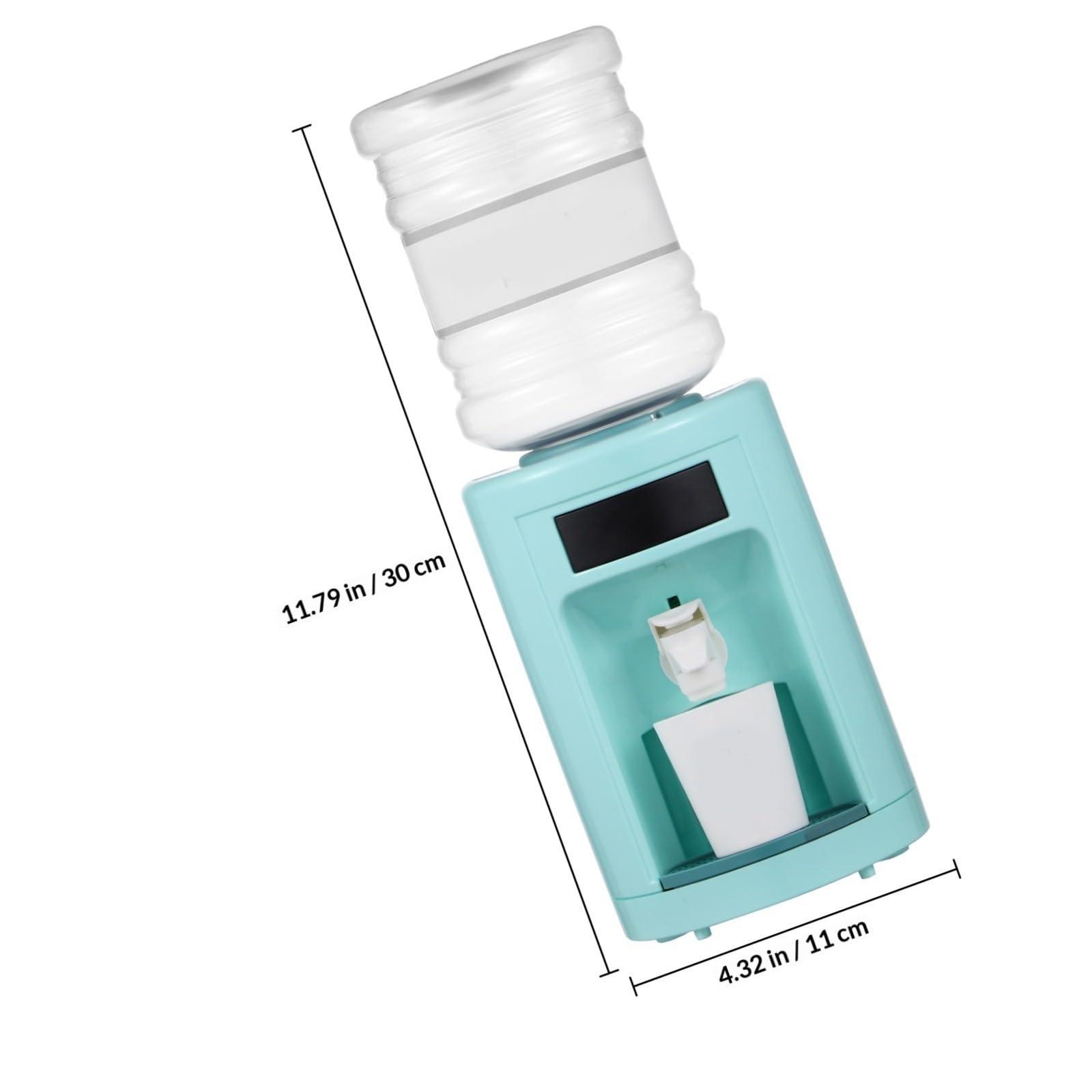 2 Piezas Dispensador de Agua en Miniatura de Plástico
