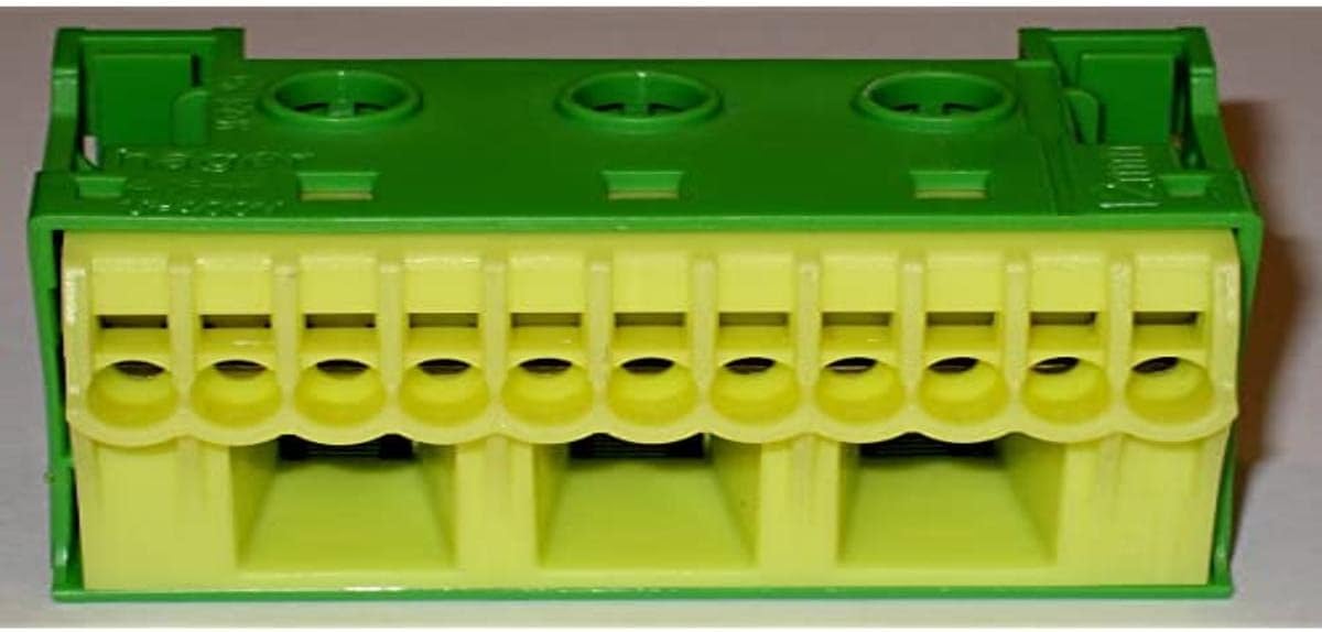 Hager Quick Connect Steckdosenleiste Erdung QuickConnect 3 x 25 mm² + 11 x 4 mm² Amazon.de