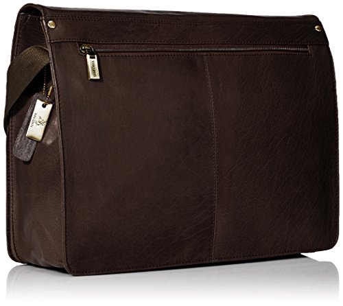 Visconti Buffalo Leather 13 Inch Laptop Case/Messenger Shoulder Bag/Handbag, Brown, One Size2
