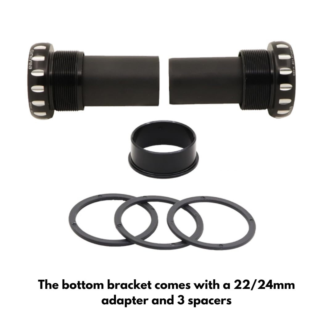 トライピークBSA BB ボトムブラケット　セラミックベアリング Amazon | COONIUM BSA ねじ込み式 68-73mm セラミックベアリング BB