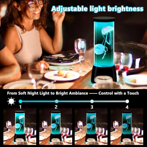 50% Off Cool Jellyfish Lamp with 17 Color Changing Mood Light