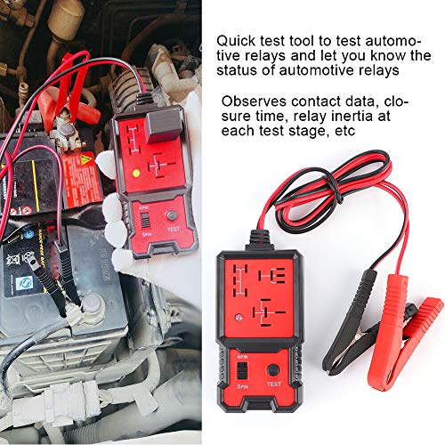 Relay Tester Automotive, 12V Electronic Automotive Relay Tester Auto