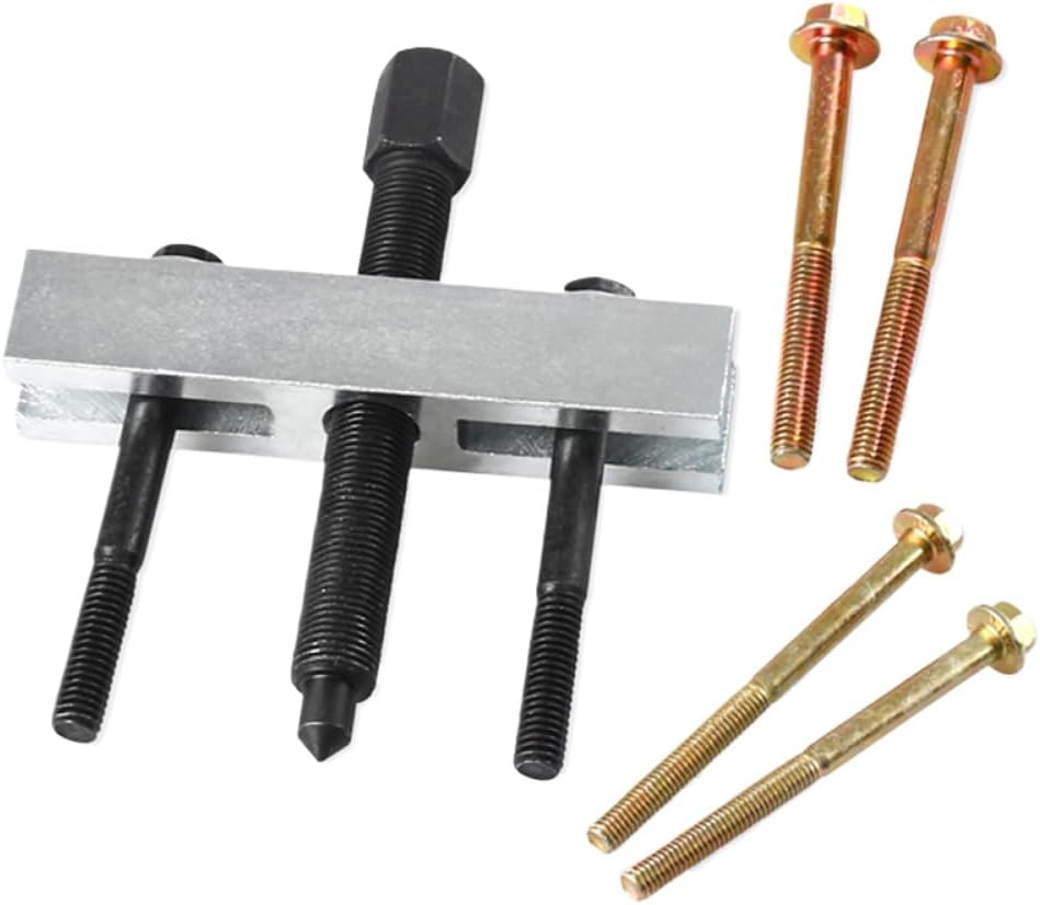 Crankshaft Belt Pulley Removal Tool Fan Impeller Puller Motor Steering Wheel Brake Bearing Extractor Compatible with Car Repair Tools
