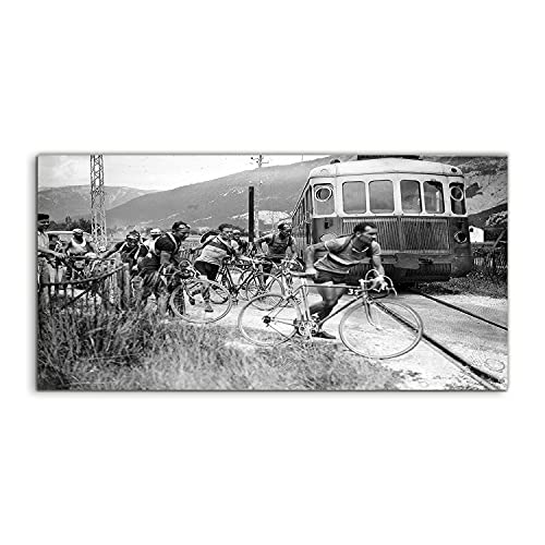 Photo Acrylique Tour de France Vintage pour Sublimer la Chambre et le Salon