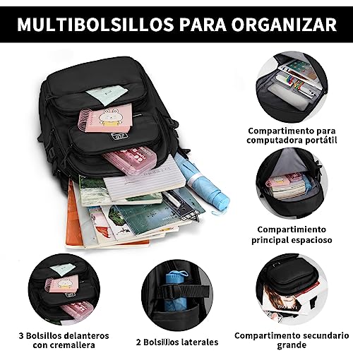 Mochilas Y Bolsas, Personal Computer mochilas laptop mujer Marca NUBILY (3)