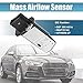 X AUTOHAUX Mass Airflow Sensor for Audi A3 A4 TTS S3 for Volkswagen Golf 06F 906 461A MAF10144 AFH60M-27 Aluminum Plastic Black 5 Pins MAF Sensor