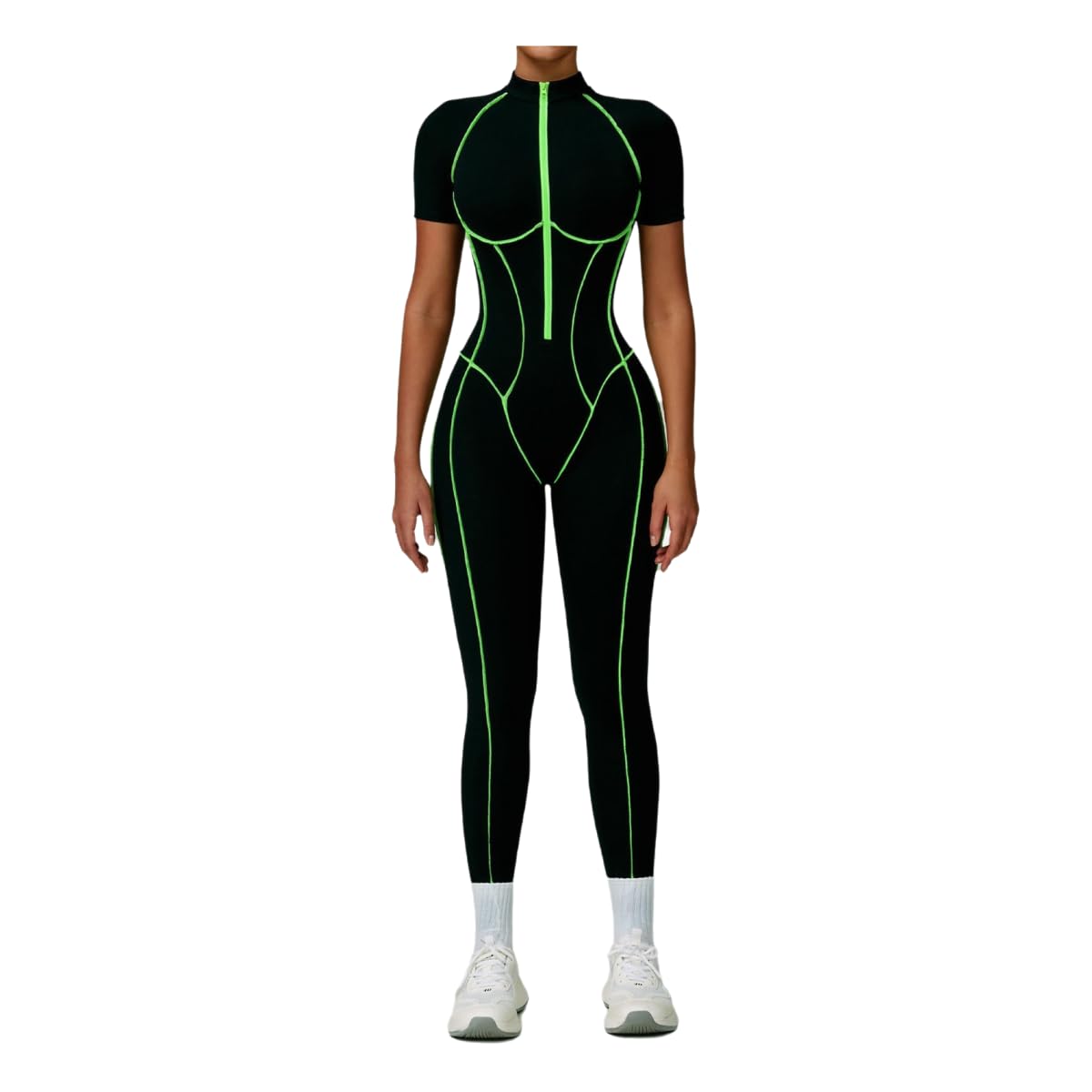 Mono de yoga para running y fitness en el gimnasio o aire libre