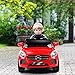 Costzon Kids Ride On Car, 6V RC Parental Remote Control & Foot Pedal Manual Modes, Battery Powered Vehicle w/LED Lights MP3 Functions, Red