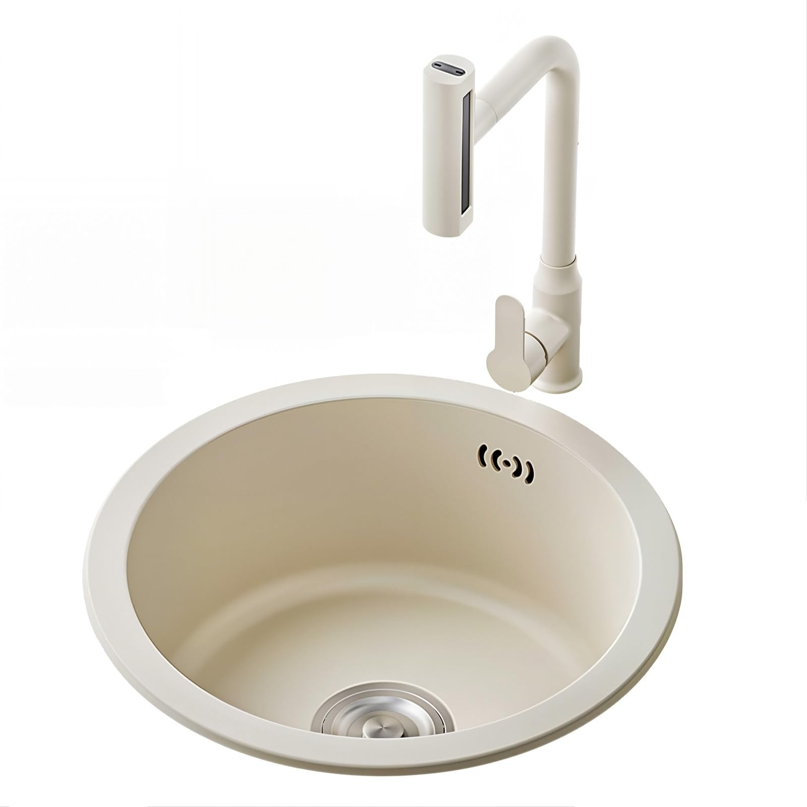 Mini Round Kitchen Bar Sink Stainless Steel