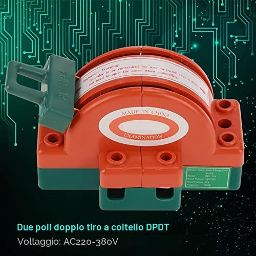 2pz Interruttore di Disconnessione di 2 Pole Circuito di Controllo, 32A AC 220V Disconnessione Interruttore a Doppio Coltello di Sicurezza