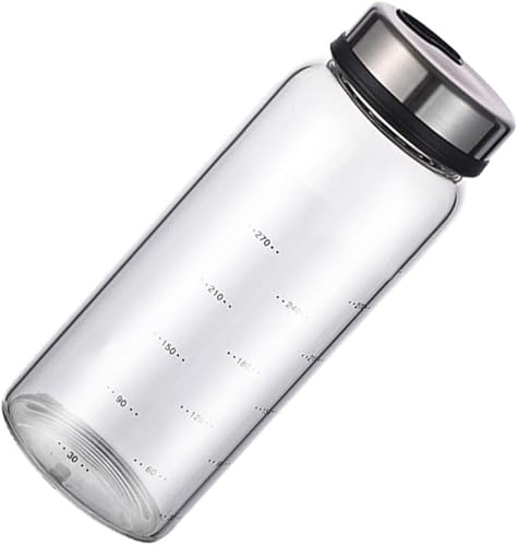 Frasco agitador de vidrio, pimentero, contenedor de condimentos de vidrio, botella de condimento con parte superior giratoria para condimentos,