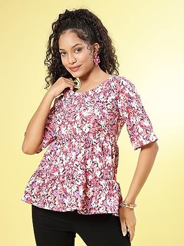 Image of OOMPH! Women's Polyester Regular Fit Shirt