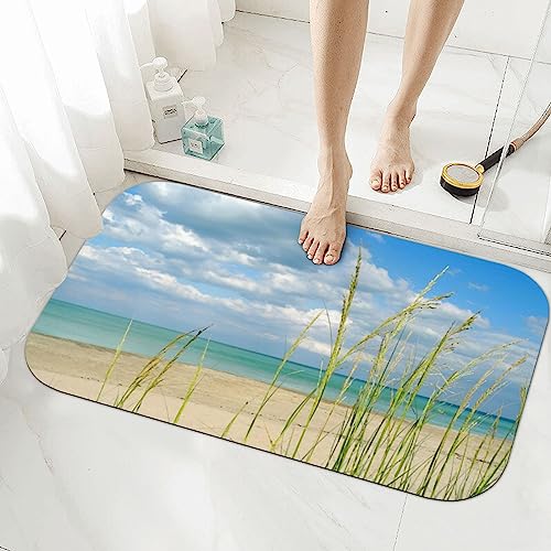 Tapis de bain à diatomées antidérapant au séchage rapide - 2