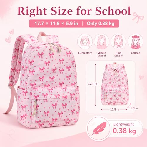 Image of LOIDOU Backpack for Girls School Backpacks Bookbags for Elementary Middle School Women Laptop Backpacks