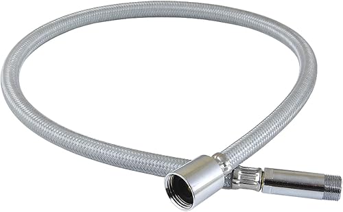Kingston Brass GSSPRHOSE721 Manguera de pulverización trenzada para grifo de cocina de 29 pulgadas, 1516 pulgadas de largo x 29-516 pulgadas de
