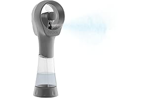 O2COOL Elite Battery Powered Handheld Water Misting Fans