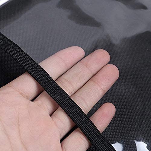 Organizador Maletero Coche Backseat Organizador de Coches Universal Automóvil Asiento Atrás Bolsa de Almacenamiento Bolsa de Almacenamiento Candidaje Organizadores multifunción Black