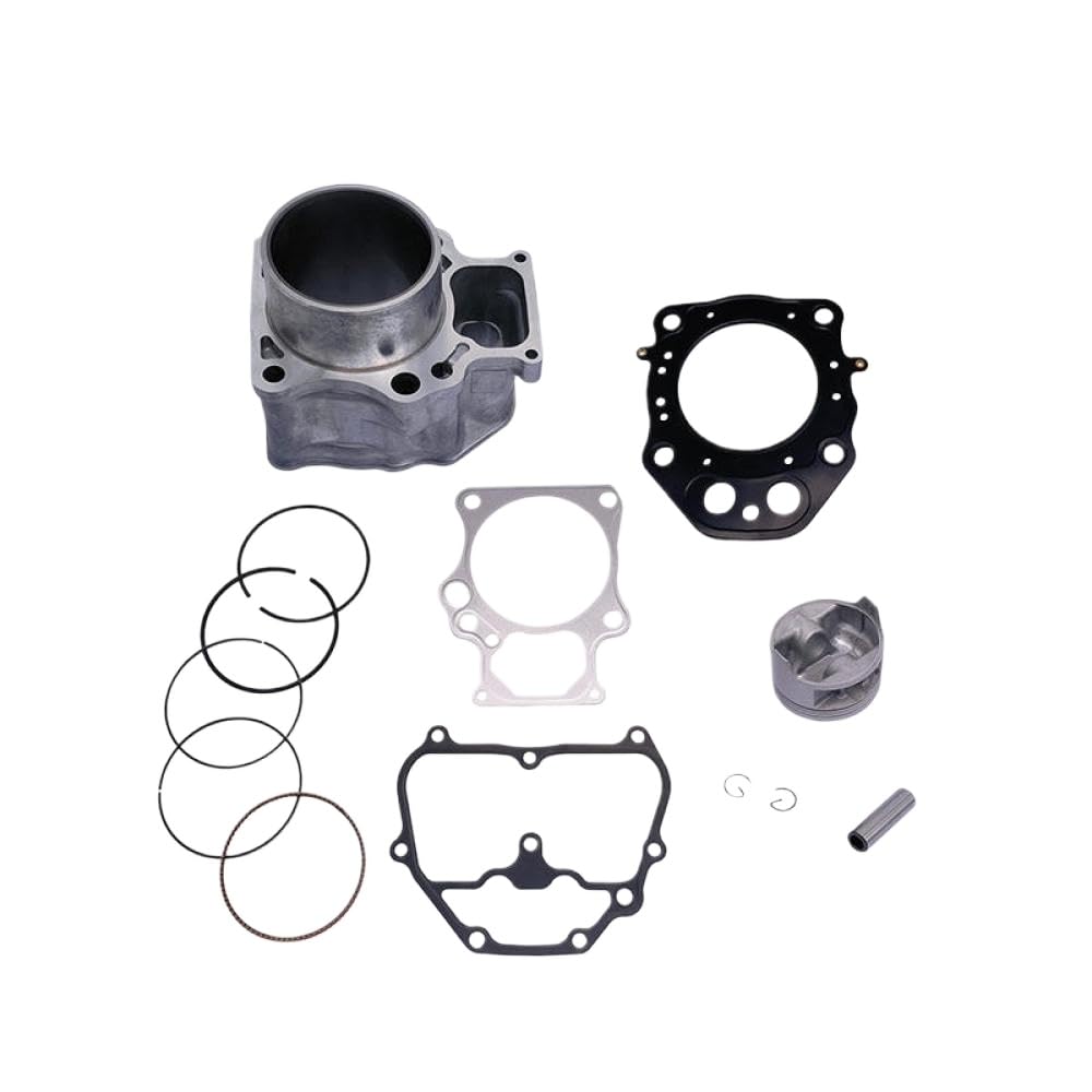 1SET Kit di guarnizione su anelli del pistone cilindri 12100-7-A00 12100-5-600 compatibile con 2007-2018 TRX420 FE FM TM TM ATV Parti del motore per manutenzione del veicolo