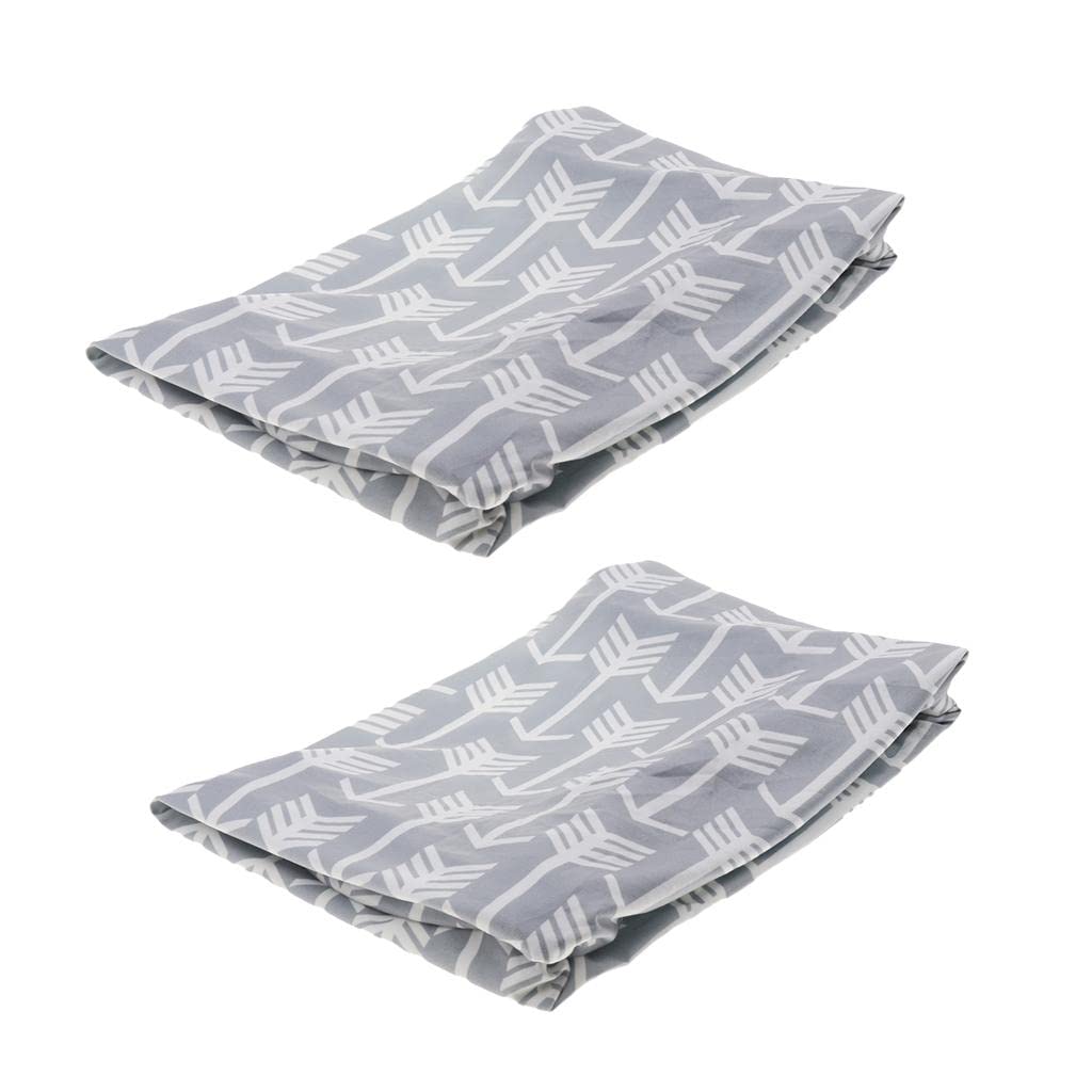 Enakshi® 2Pcs Kids Fitted Diaper Changing Mat Cover Baby Nursery Case Sheet|Baby | Diapering | Changing Pads & Covers-image-8