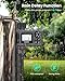 Outdoor Garden Hose Faucet Timers, Programmable Water Sprinkler Timer with Rain Delay/Manual/Automatic Drip Irrigation and Lawn Watering System for Yard, 1 Outlet