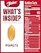 Fisher Oven Roasted Never Fried Peanuts, 24 Ounces (Pack of 6), Snacks for Adults, Made With Sea Salt, No Added Oils, Artificial Ingredients or Preservatives, Gluten Free, Vegan Protein, Bulk ​