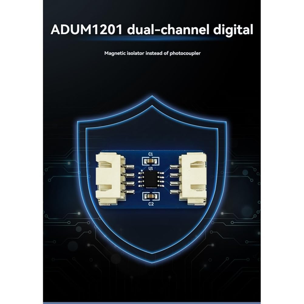 10PCS Serial Digital Isolator Module ADUM1201 Magnetic Isolation SPI ...