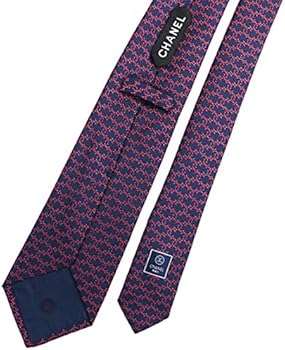 Amazon | [シャネル] ネクタイ 小紋 ロゴ ココマーク CH75//CH75-HC
