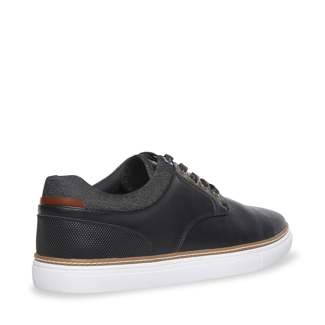 Steve Madden Gully-s, Oxford Hombre, Black, 40 EU