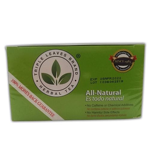 Miniatura 4 de Triple Leaves Brand Té Nutra-Slim (30 bolsas de té), té de dieta de fuerza regular, té de desintoxicación dietética