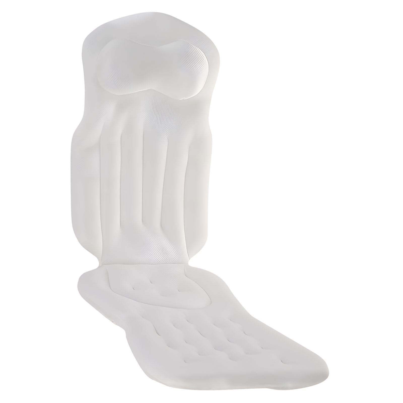 Bath Cushion Nonslip Strong Suction Cups Accent Secure Stability Easy Place Any Position Tub Use for Adults Full Body Bathtubs Pillow Long Cushion Thick Pad