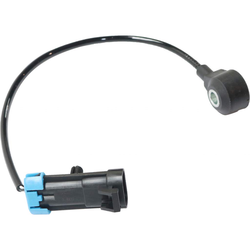 for Saturn Ion Knock Sensor 2003 04 05 06 2007 | 2-Prong Blade Male Terminal | 1 Female Connector | 12567711