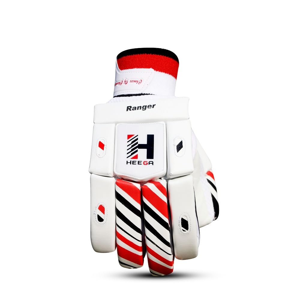 Heega ™ Ranger Genuine Leather Cricket Batting Gloves (Right)-image-5