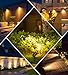 MEIKEE 7W Low Voltage LED Landscape Lights 800LM 12V Outdoor Landscape Lighting 2700K Warm White IP66 Waterproof Garden Pathway Lights Yard Lawn Spotlights with Connectors (4 Pack)