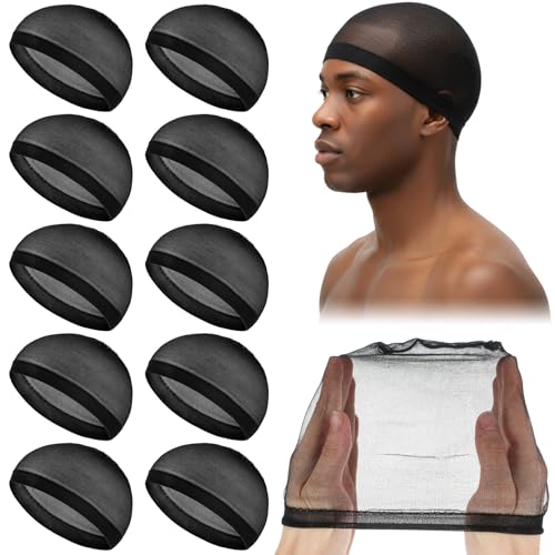 【Materiale in poliestere sottile e traspirante】: Questo copricapo per parrucca a rete per capelli è realizzato in poliestere, offrendo un materiale ultra sottile e traspirante. Mira a fornire un'esperienza leggera di copertura della testa per uomini e donne, evitando fastidiosi disagi causati da tessuti pesanti.