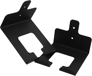 TOYANDONA 2 Juegos Soporte para Cortacéspedes y Recortadoras Rack de Almacenamiento Duradero de Color Negro
